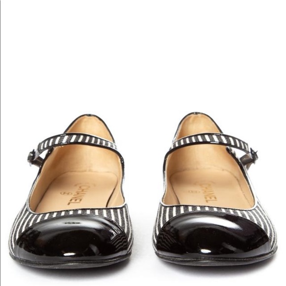 🔖SOLD🔖 EUC! Chanel Mary Jane Flats 39 - Picture 6 of 15